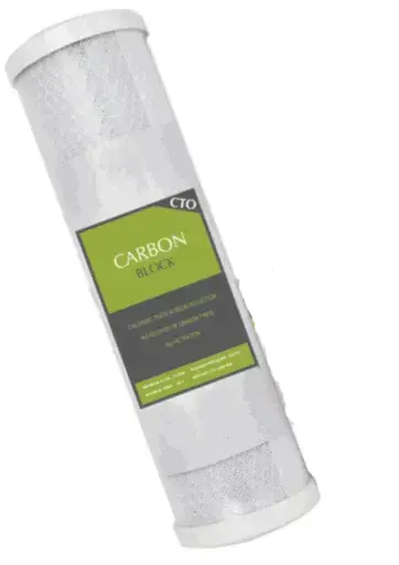 10” Coal Base Block Carbon Cartridge Filter